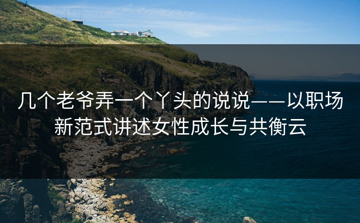 几个老爷弄一个丫头的说说——以职场新范式讲述女性成长与共衡云 几个老爷弄一个丫头的说说——以职场新范式讲述女性成长与共衡云
